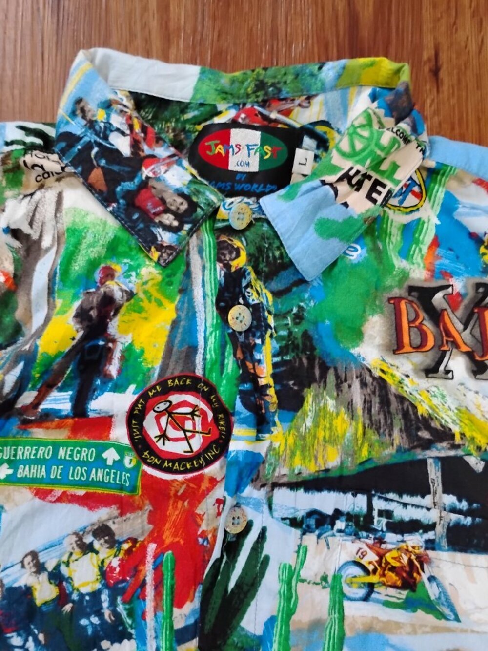 Vintage Jams World Fest Baja X Hawaiian Shirt